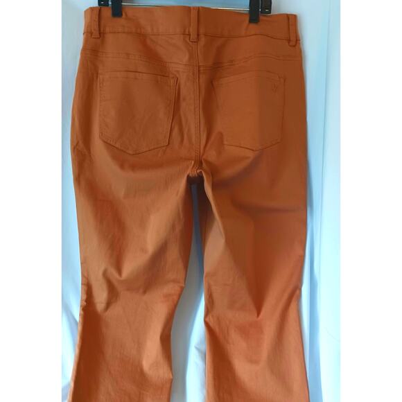 Diane Gilman HSN Infinity Stretch Camel Jeans Women's Size 16W-18W-20W - Picture 2 of 8